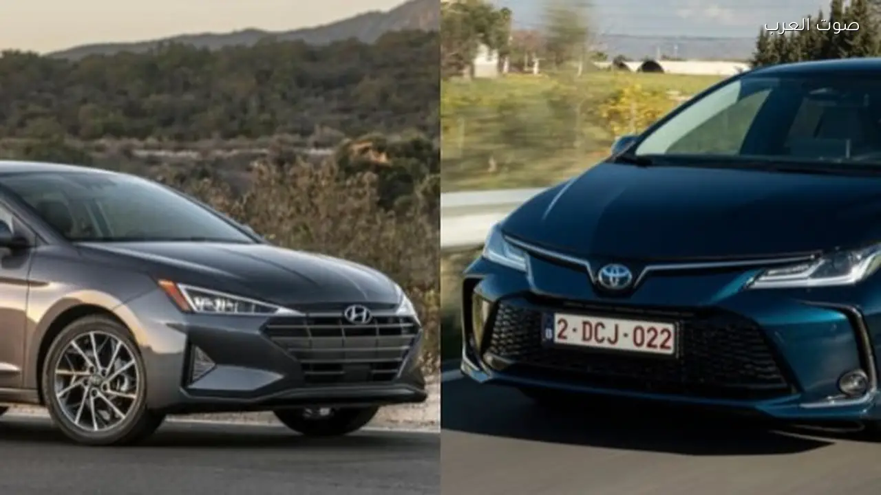 مقارنة بين هيونداي إلنترا آى دى وتويوتا كورولا 2026