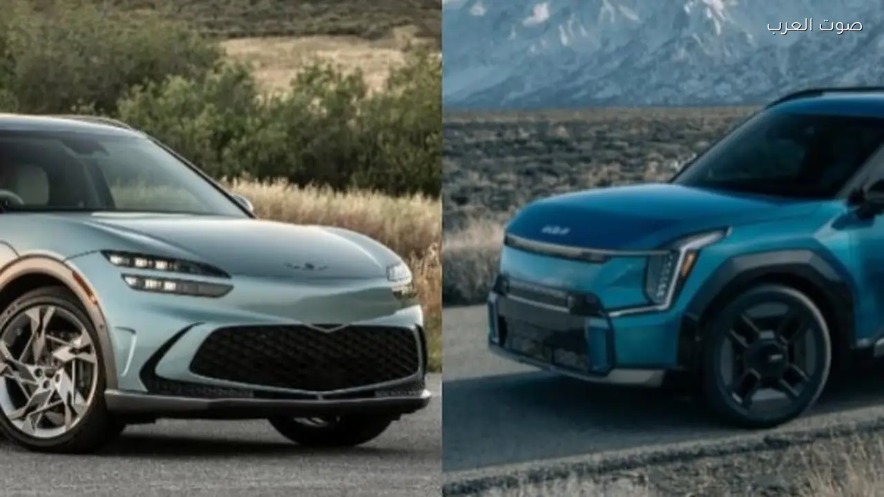 مقارنة شاملة بين كيا EV9 وجينيسيس GV60 موديل 2026