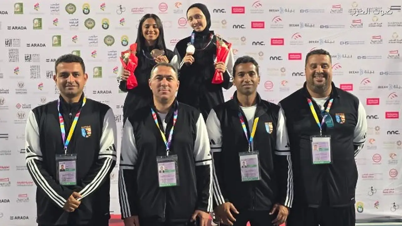 منتخب مصر لألعاب القوى يحقق ذهبية وفضية في البطولة العربية بالشارقة