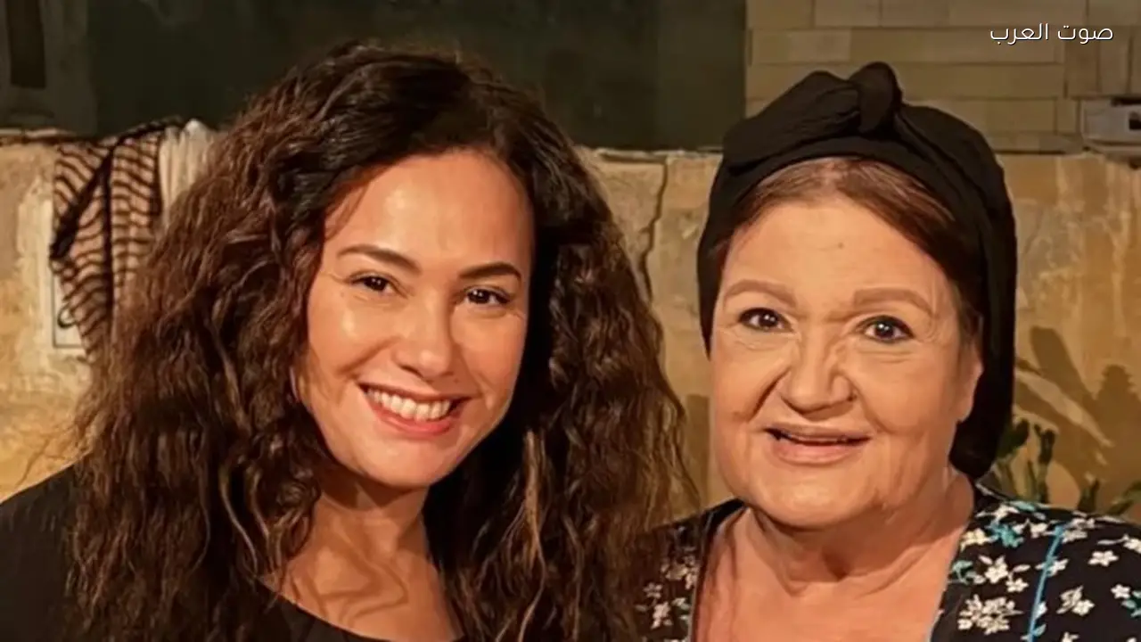 ميمي جمال وهند صبري في كواليس مسلسل مناعة رمضان 2026
