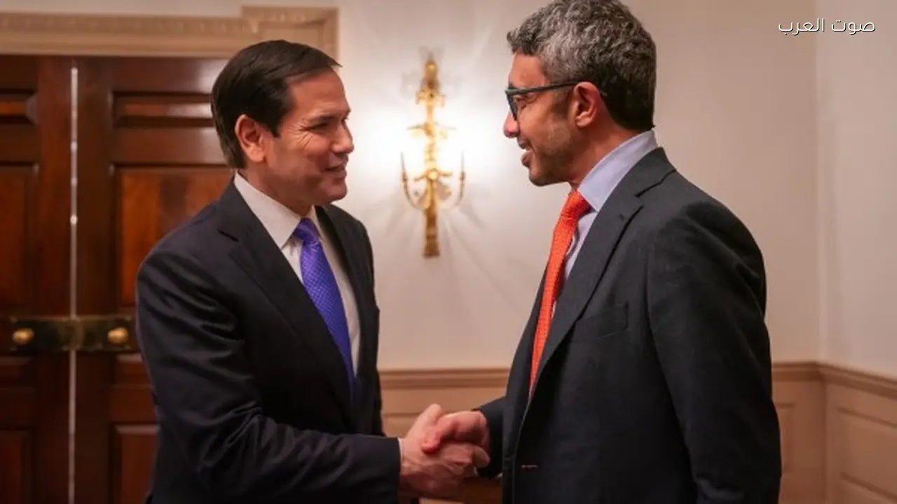 نائب الرئيس الأمريكي يلتقي وزير خارجية الإمارات في واشنطن