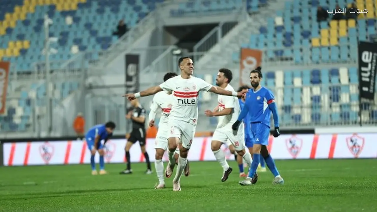ناصر منسي يتألق كأفضل لاعب في مباراة الزمالك وسموحة