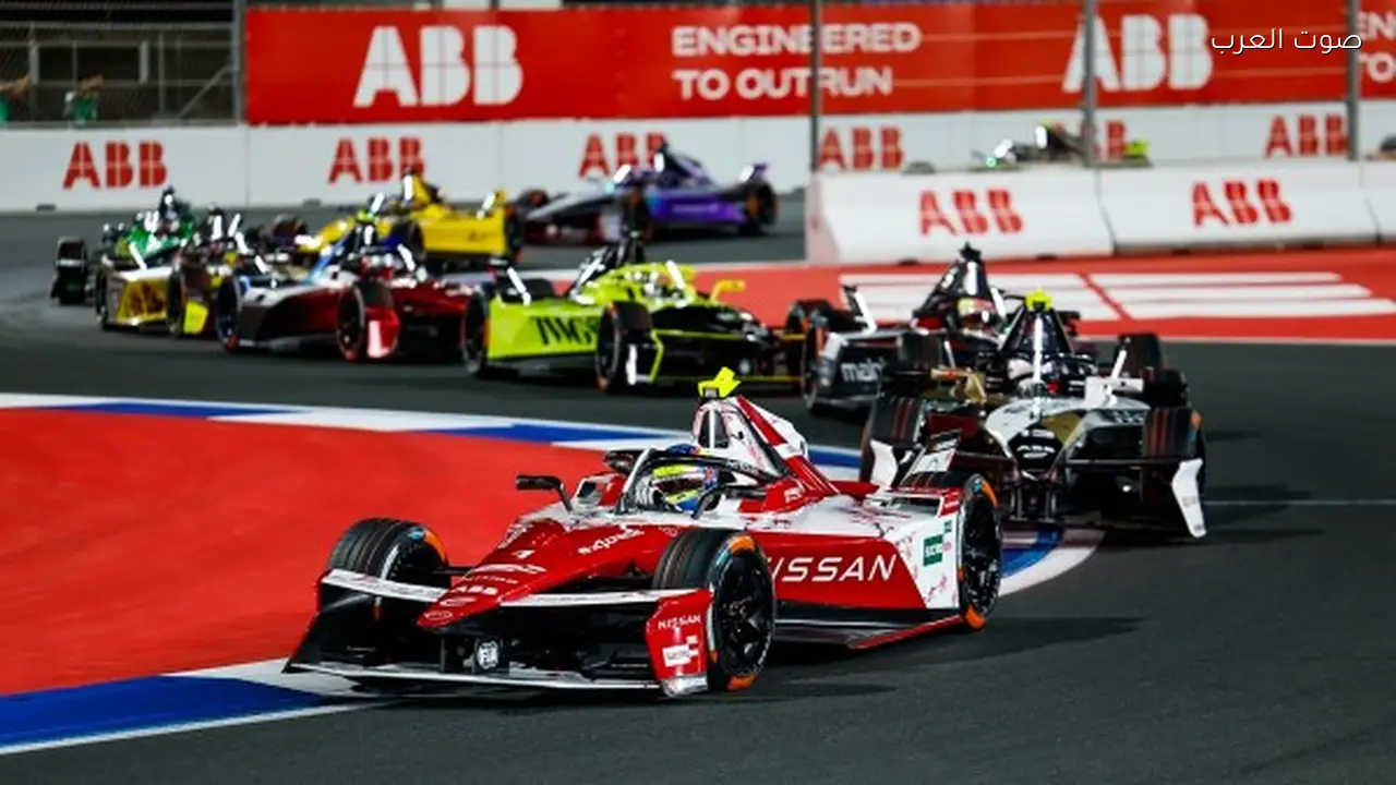 نيسان تحقق المركز الثالث في سباق فورمولا إي بجدة