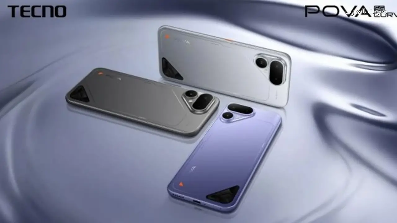 هاتف تكنو POVA Curve 2 5G يجمع بين بطارية كبيرة وتصميم نحيف