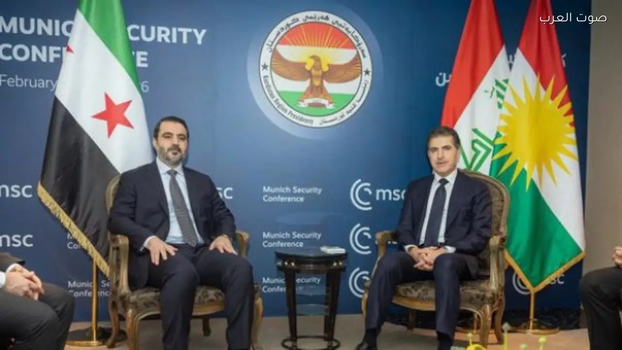 وزير الخارجية السوري يجتمع برئيس إقليم كردستان في ميونيخ