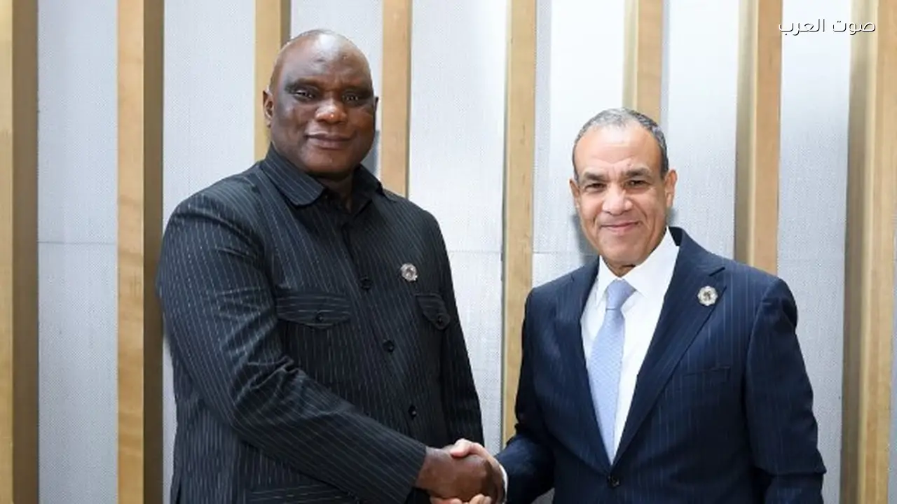 وزير الخارجية يبحث تعزيز العلاقات مع نظيره الجامبي