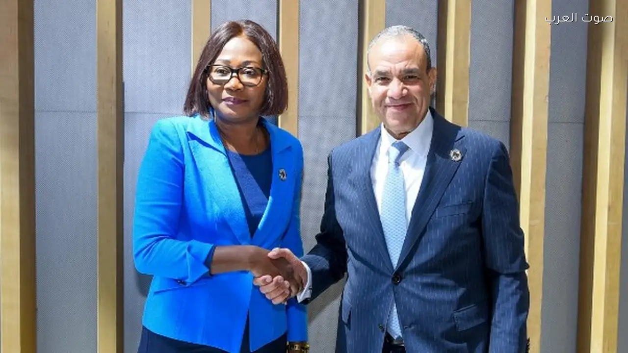 وزير الخارجية يبحث مع نظيرته في أفريقيا الوسطى تعزيز التبادل التجاري