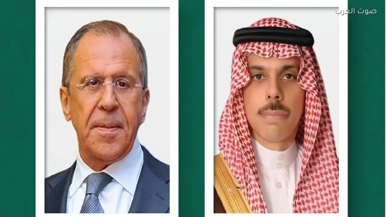 وزير الخارجية يناقش قضايا مشتركة مع نظيره الروسي