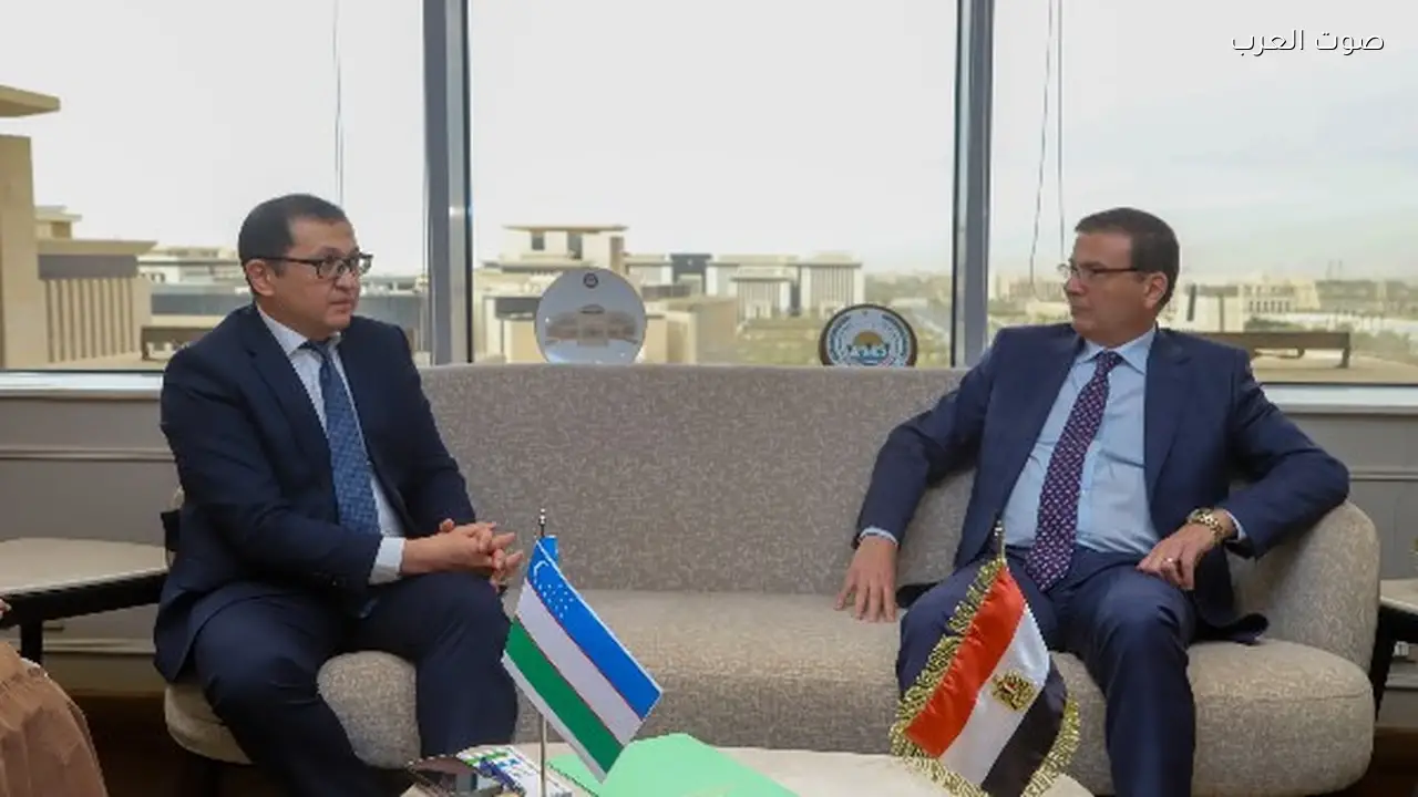 وزير الزراعة يبحث تعزيز التعاون الزراعي مع سفير أوزبكستان