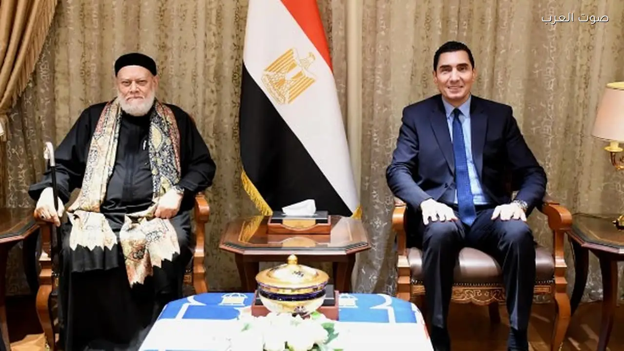 وزير الشباب والرياضة يستقبل الإمام علي جمعة لمناقشة التعاون