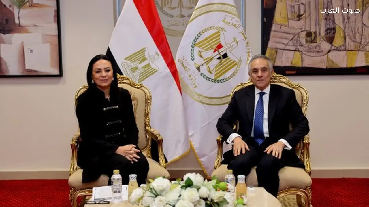 وزير العدل والتضامن يناقشان تعزيز التعاون المشترك