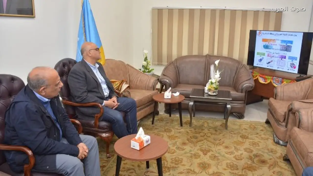 وزير الكهرباء ومحافظ الإسكندرية يشاركان إفطار العاملين بشركة التوزيع