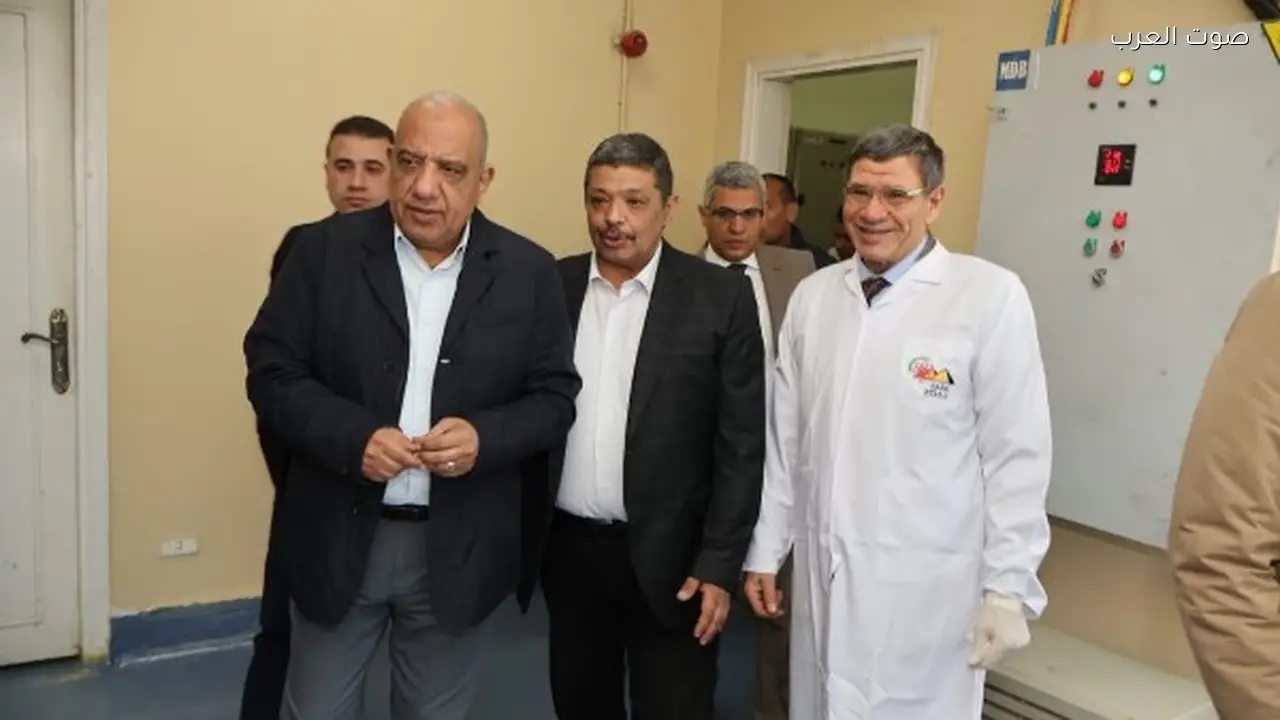 وزير الكهرباء يتفقد هيئة الطاقة الذرية في أنشاص