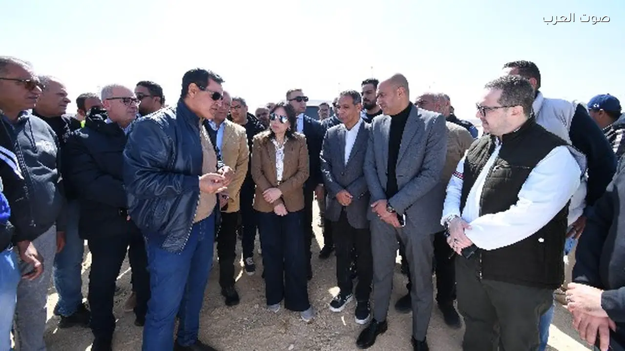 وزيرة الإسكان تتفقد الرابية في الشروق لمتابعة أعمال الترفيق