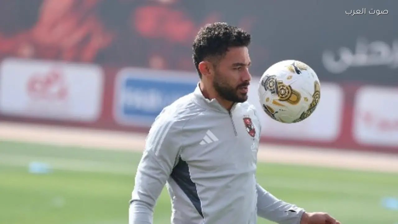ياسر إبراهيم ينضم للتدريبات الجماعية مع الأهلي