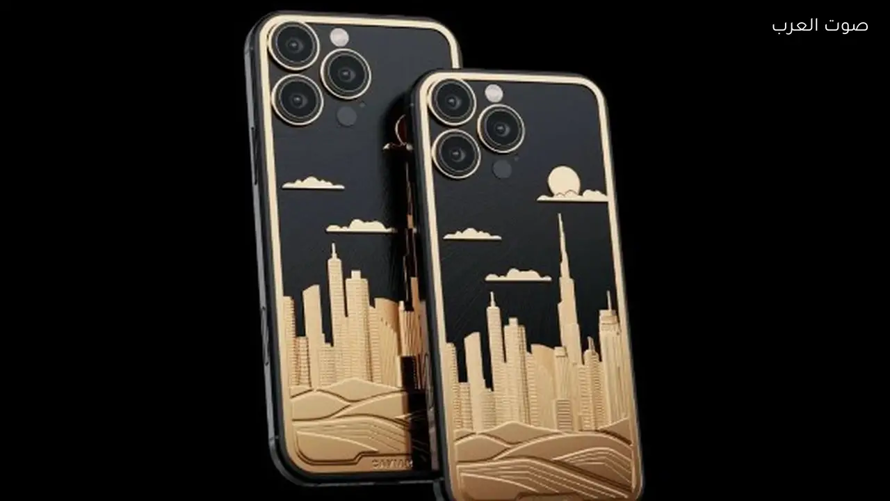 هاتف ذهبي فاخر من كافيار يثير دهشة العالم