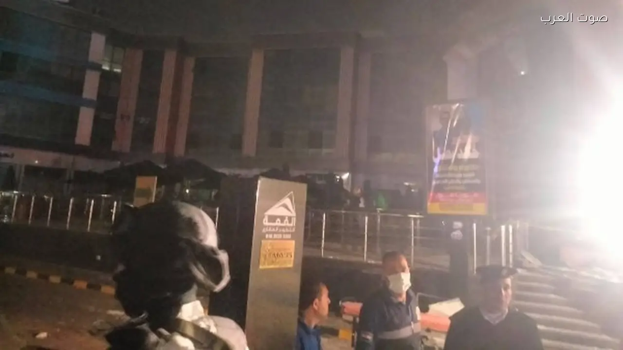 32 مصاباً و3 وفيات في حريق مول دمياط