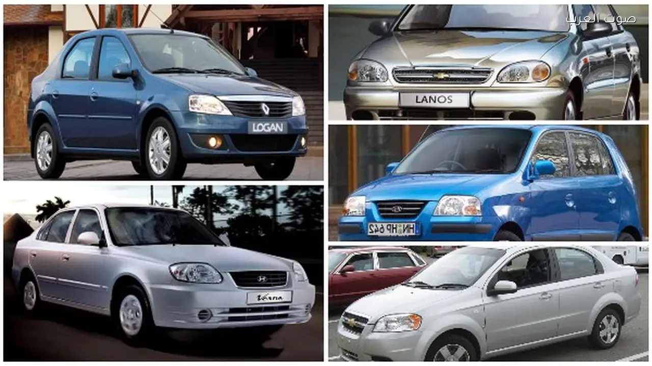 5 سيارات مستعملة في مصر بأقل من 300 ألف جنيه ومواصفاتها