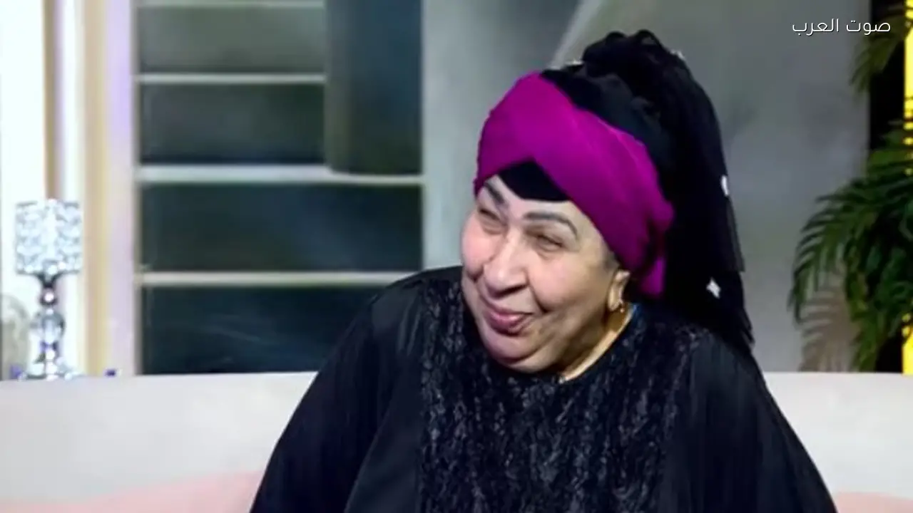 آخر ظهور للفنانة فاطمة كشري قبل وفاتها منذ شهرين