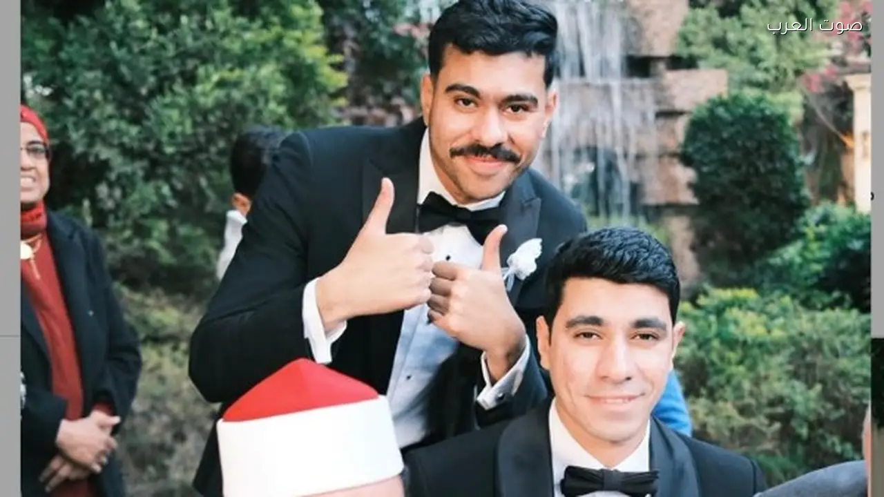 أحمد رمزي يحتفل بزفاف شقيقه الأكبر