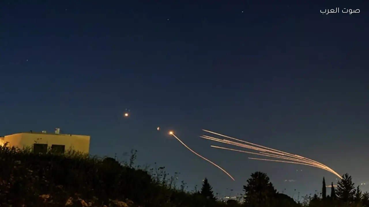 أصوات انفجارات في دمشق نتيجة اعتراض إسرائيل صواريخ إيرانية