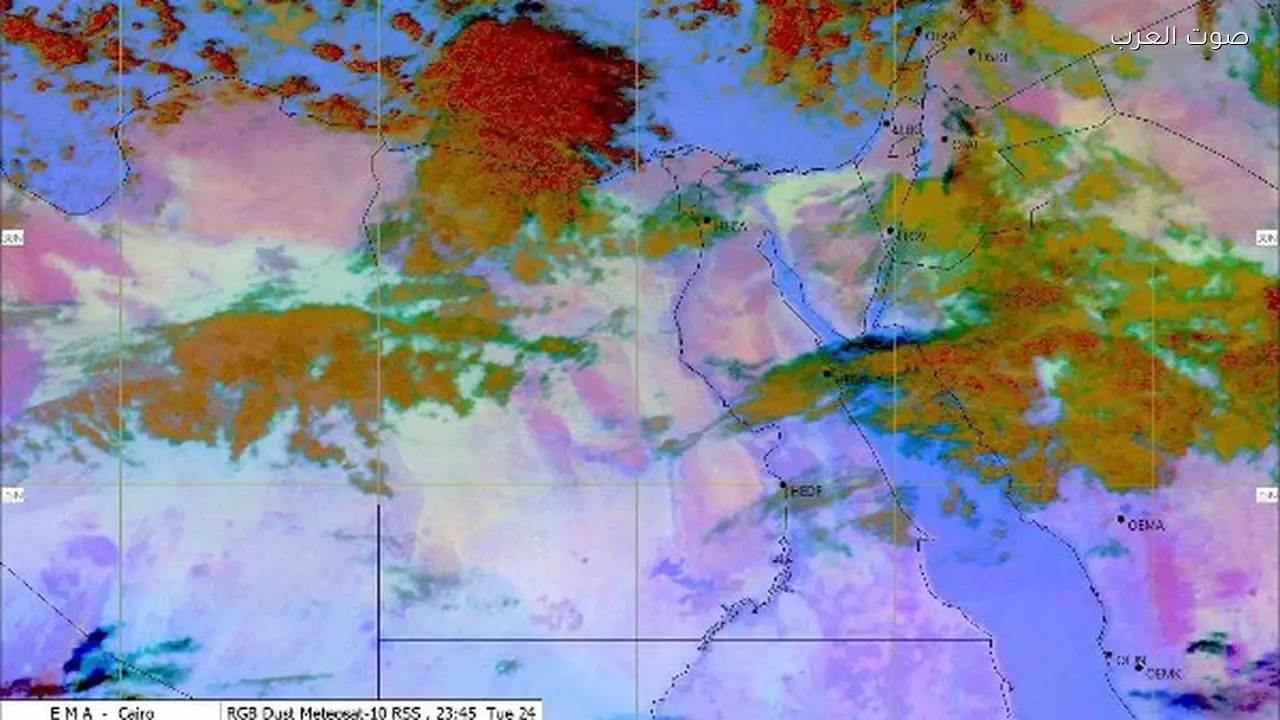 أمطار رعدية غزيرة تصل شمال البلاد حسب تحديث الأرصاد