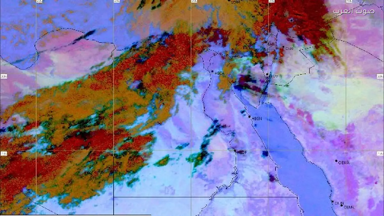 أمطار متوقعة خلال ساعات مع غطاء سحابي في بعض المحافظات