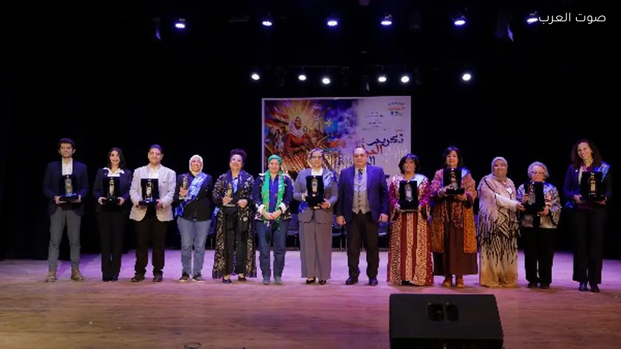 أمل عمار تحضر احتفالية تكريم المرأة المصرية والأم المثالية