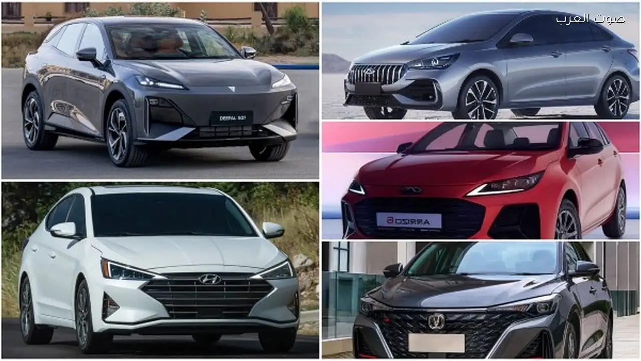 أول 5 سيارات تشهد ارتفاعاً في أسعارها بالسوق المصري