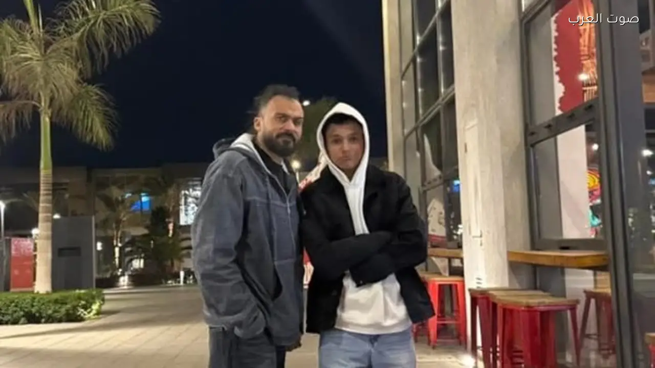 إبراهيم سعيد يظهر مع نجله آدم في رمضان