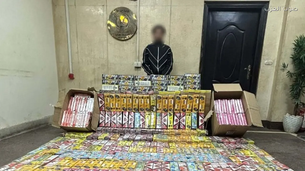 إحباط محاولة ترويج مليون لعبة نارية قبل العيد في القاهرة