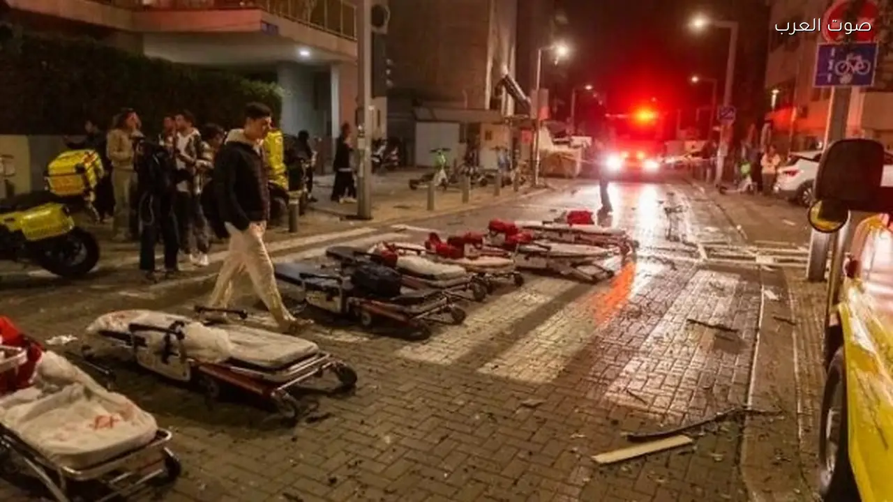 إصابة 219 شخصًا في إسرائيل خلال 24 ساعة بسبب الحرب مع إيران