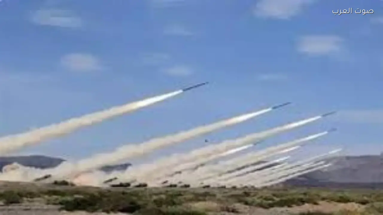 إطلاق 38 صاروخًا من جنوب لبنان نحو شمال إسرائيل