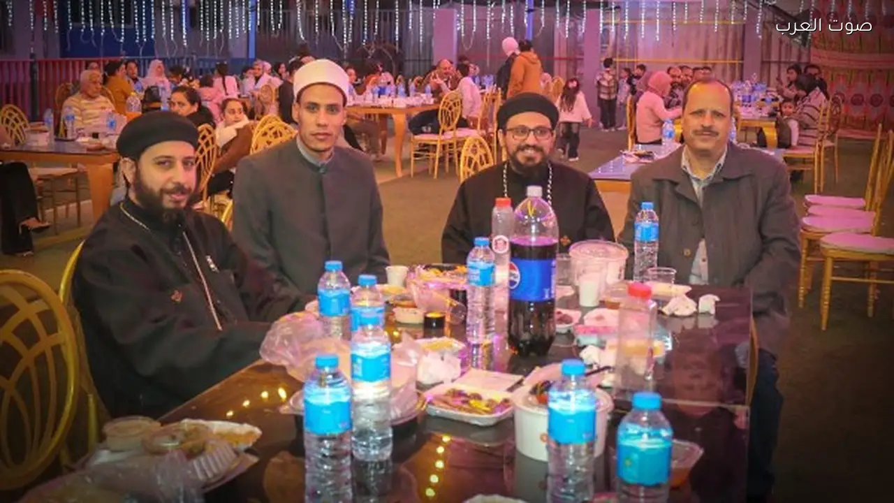 إفطار رمضاني في المدرسة الأسقفية بمنوف مع صور