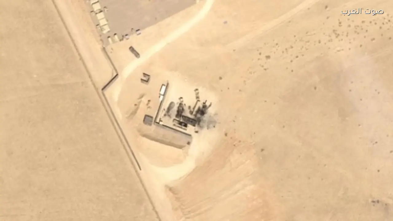 إيران تدمر رادار الدفاع الأمريكي في الأردن