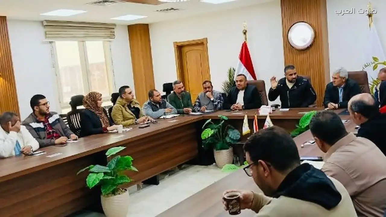 اجتماع في العبور الجديدة لمتابعة سير العمل وتحديد الأولويات المقبلة