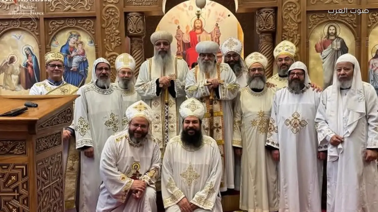 اجتماع كهنة إيبارشية الدول الإسكندنافية برئاسة الأنبا أباكير