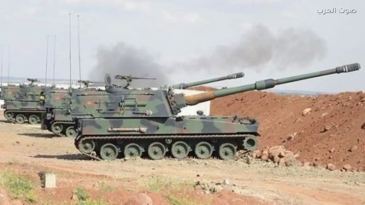 استهداف موقع سعسع الإسرائيلي بقذائف مدفعية من لبنان