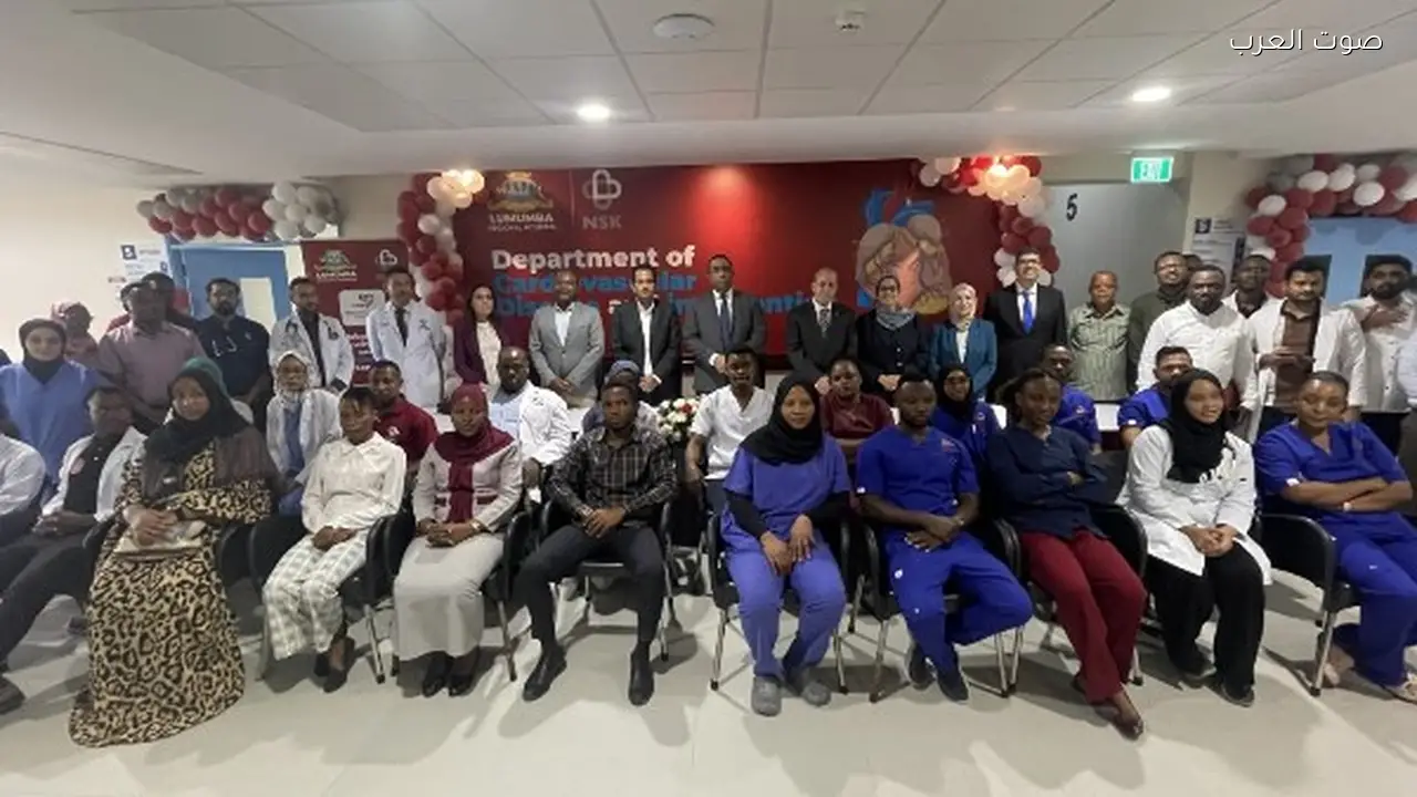 افتتاح قسمي أمراض القلب وطب القلب الرياضي في زنزبار