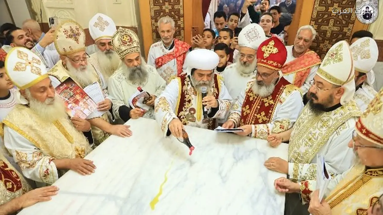 افتتاح كنيسة السيدة العذراء في نجع حمادي بحضور جماهيري كبير