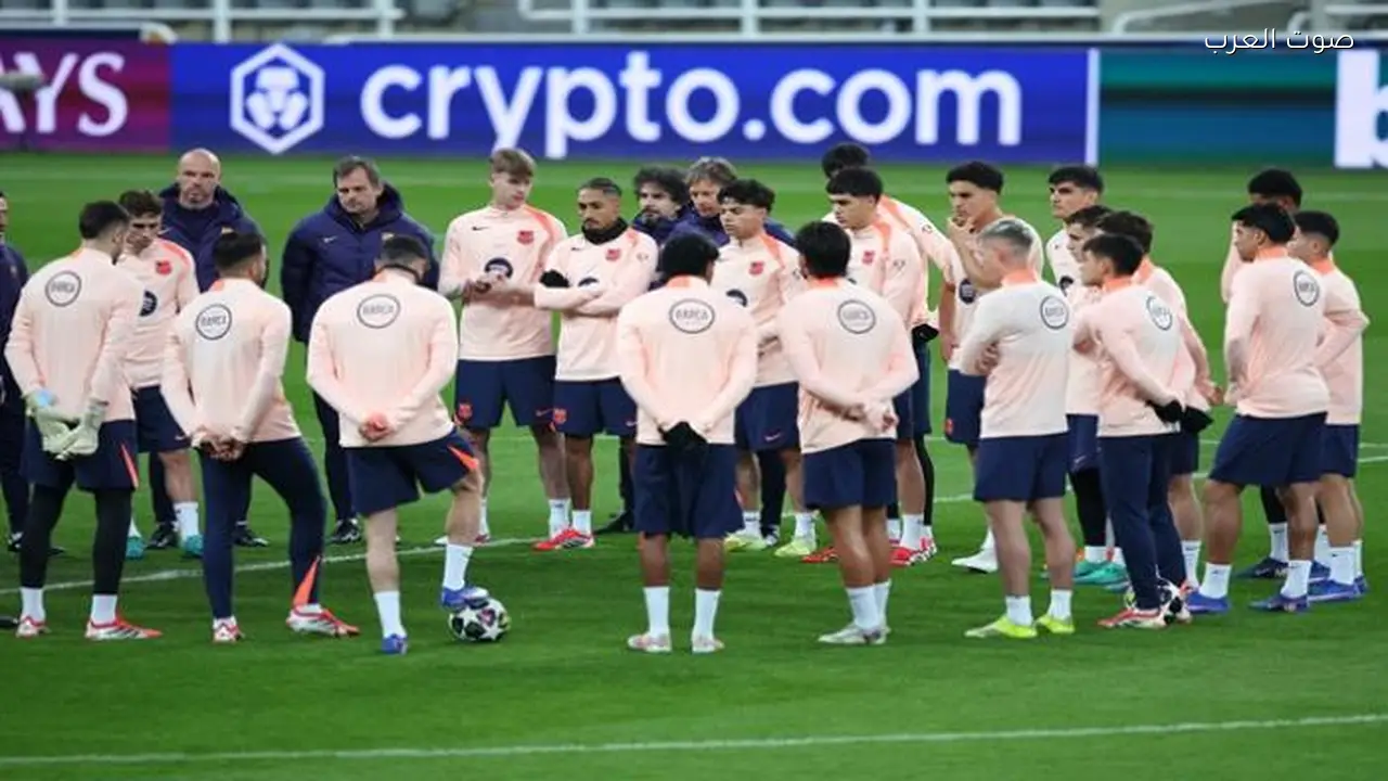 الأصفر يهدد برشلونة في مواجهته مع نيوكاسل بدوري أبطال أوروبا