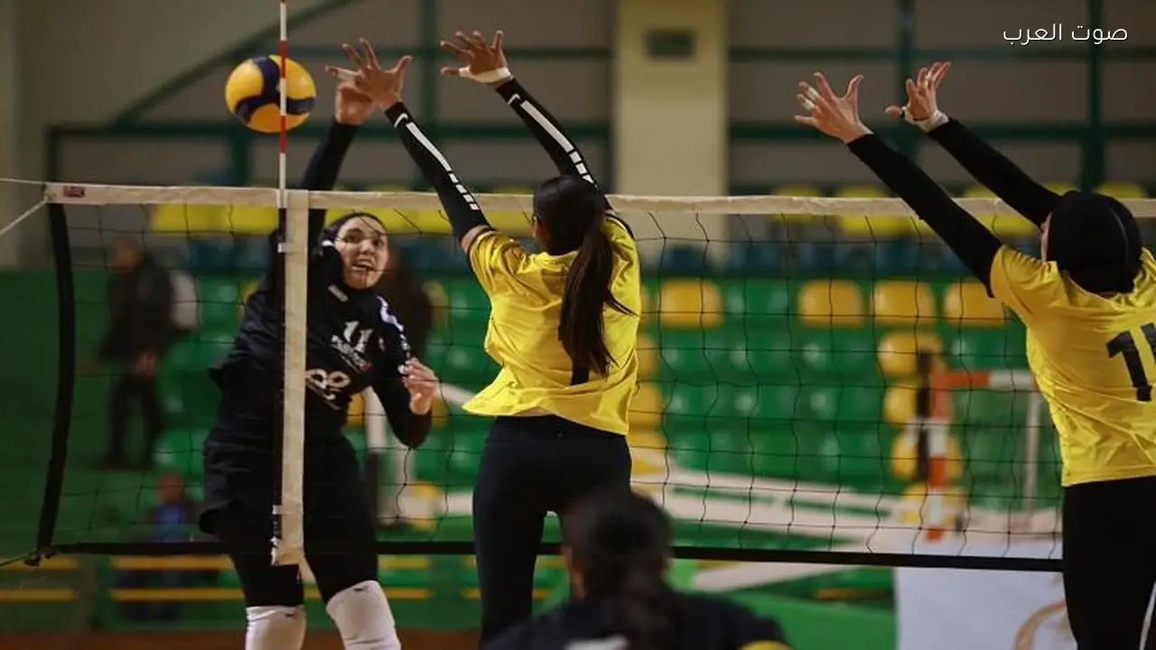 الأهلي يلتقي الزمالك في نهائي كأس مصر لآنسات الطائرة