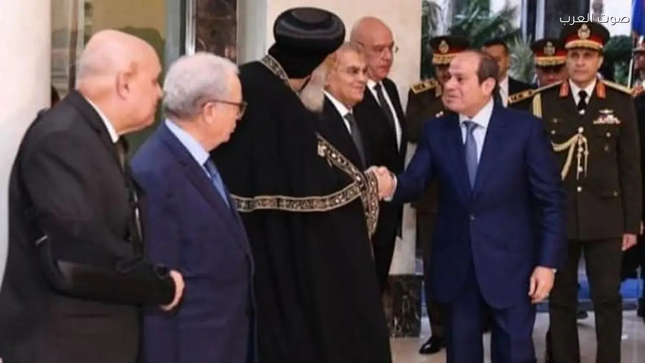 البابا تواضروس يحضر إفطار القوات المسلحة