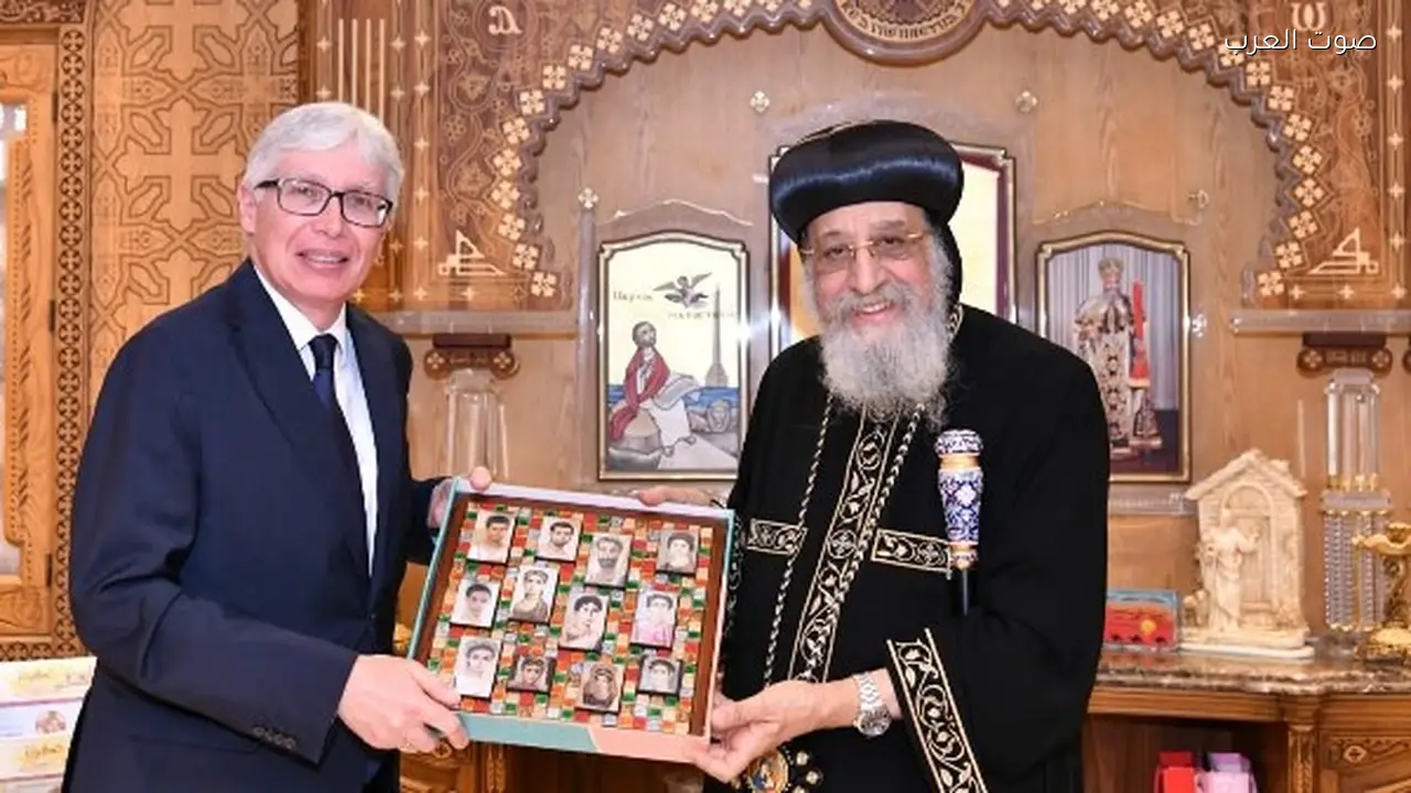 البابا تواضروس يستقبل سفير بيرو لتعزيز التعاون والسلام