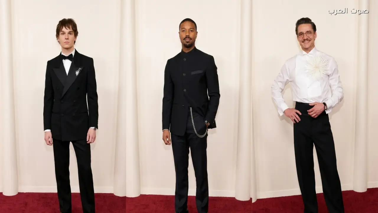 البدلة الكلاسيكية تتألق بأسلوب معاصر على سجادة الأوسكار 2026