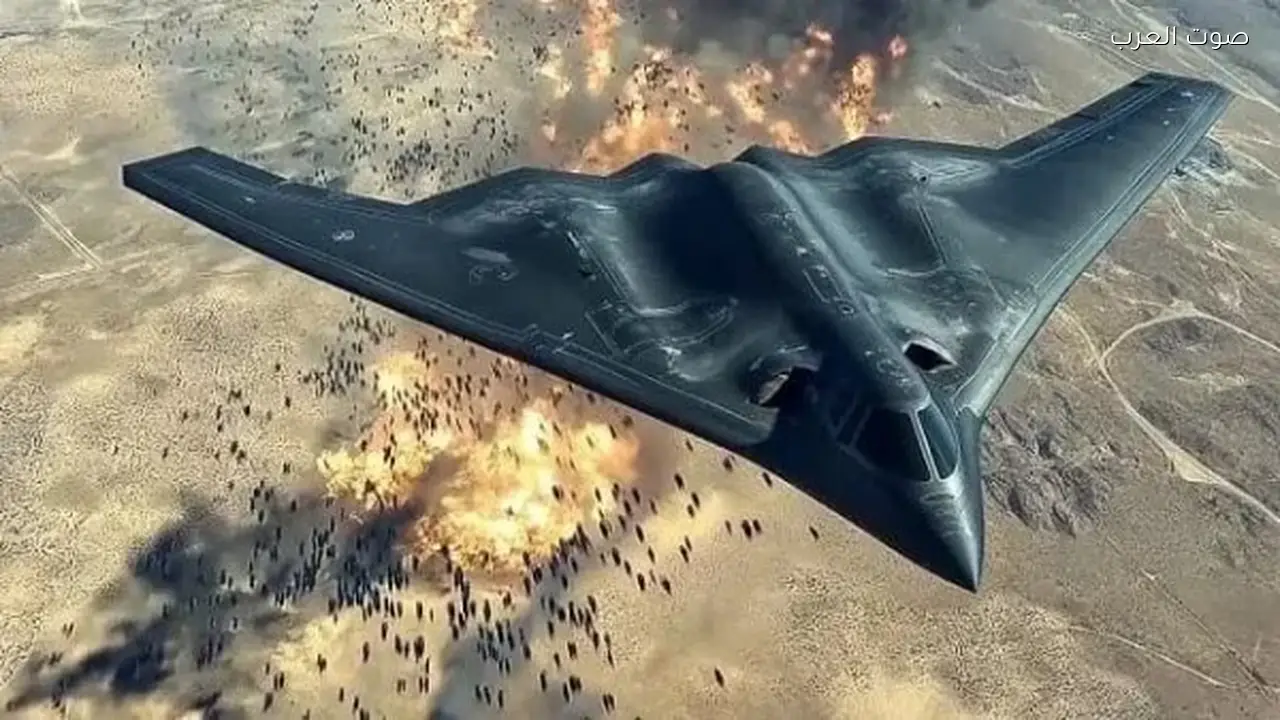 الجيش الأمريكي يشن غارات على مواقع صواريخ إيرانية باستخدام قاذفات B2