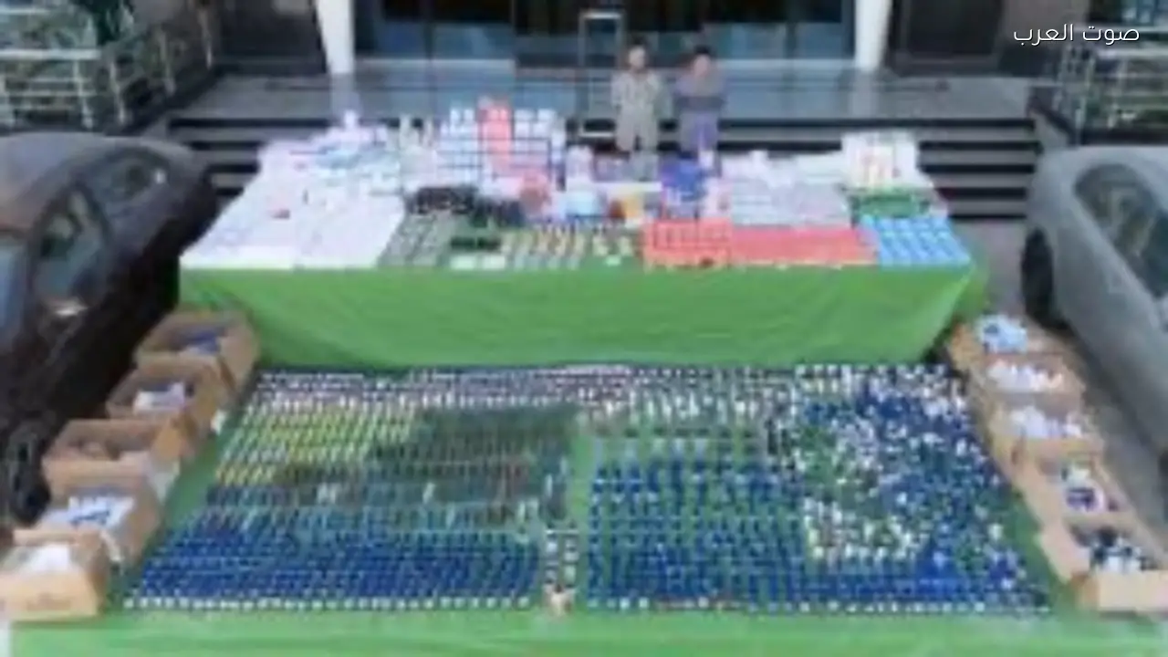 الداخلية تضبط أقراص مخدرة بقيمة 305 ملايين جنيه في العبور