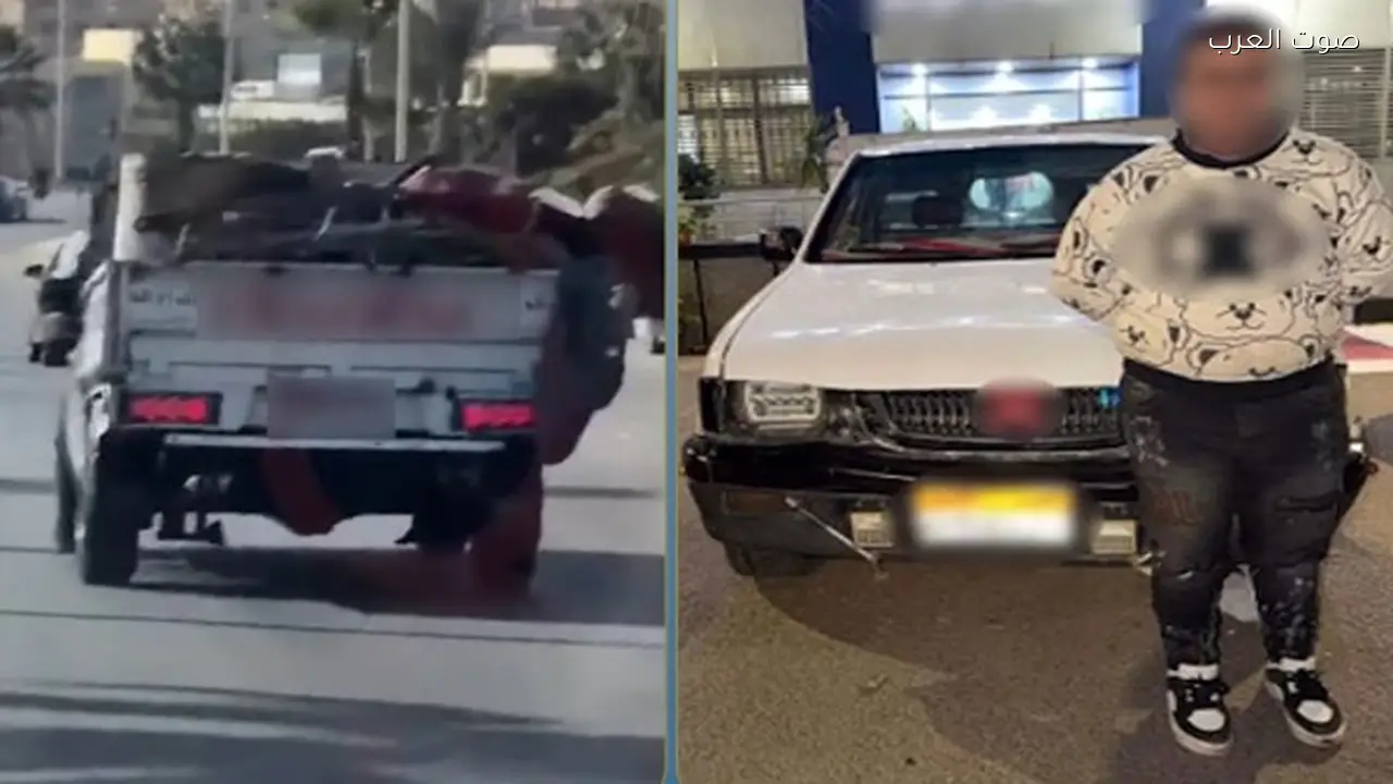الداخلية تكشف تفاصيل مطاردة سيارة نقل محملة بالخردة