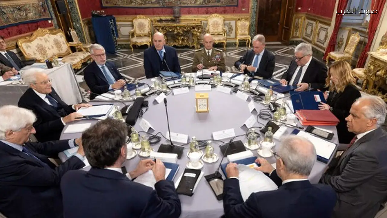 الرئيس الإيطالي يدعو المجلس الأعلى للدفاع للاجتماع الجمعة لمناقشة أزمة الشرق الأوسط