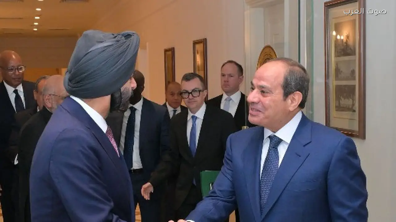 الرئيس السيسي يلتقي رئيس مجموعة البنك الدولي